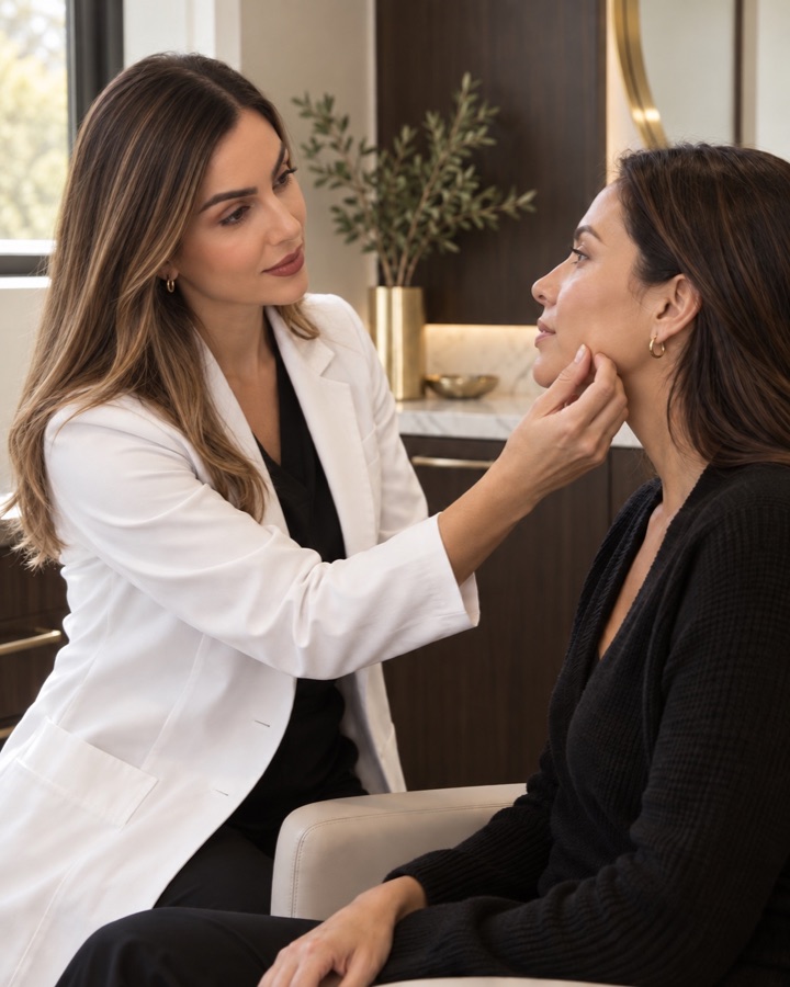 Consulta dermatológica — imagem ilustrativa do procedimento